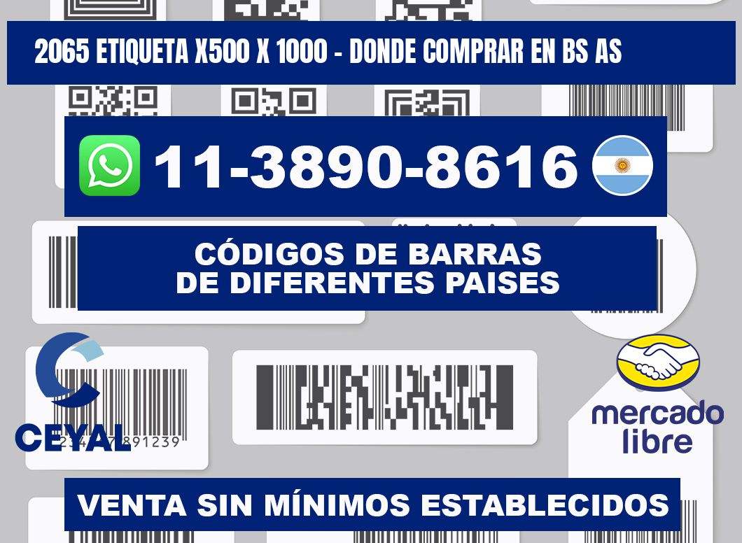 2065 etiqueta x500 x 1000 - Donde Comprar en bs as