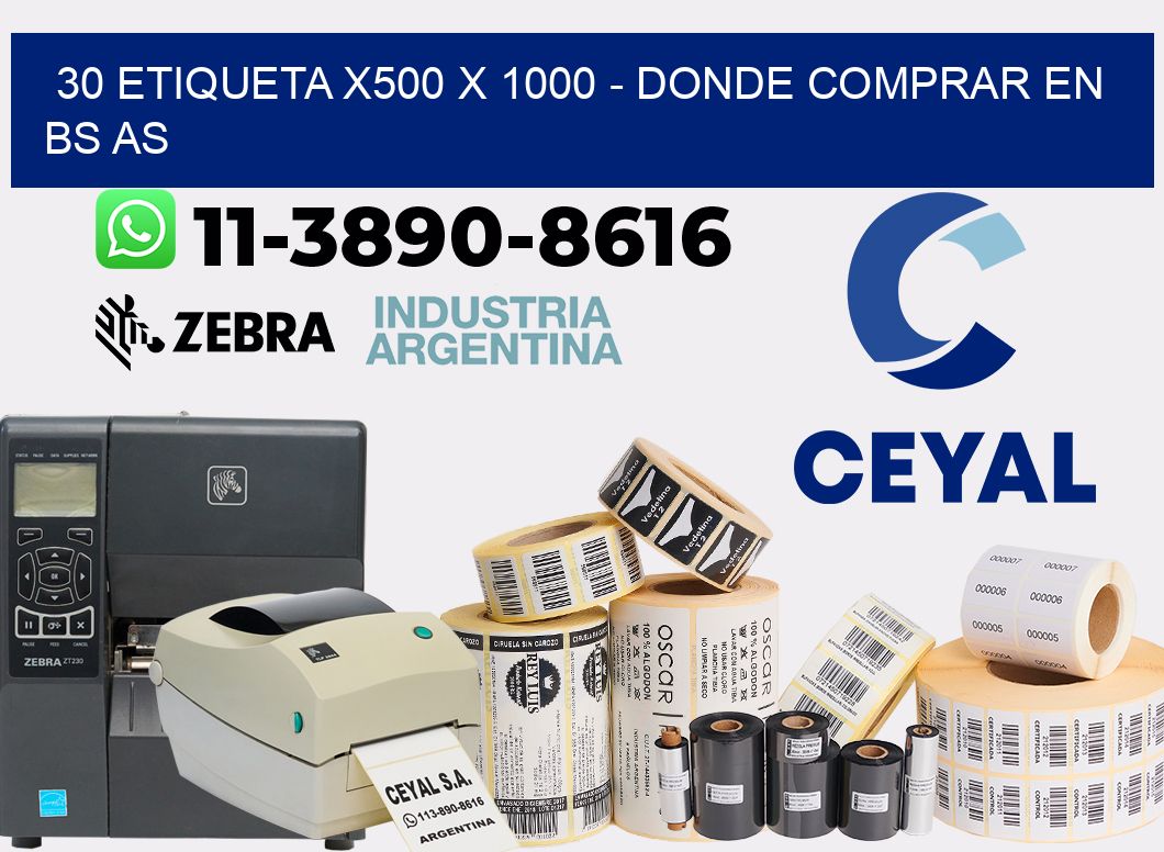 30 etiqueta x500 x 1000 - Donde Comprar en bs as