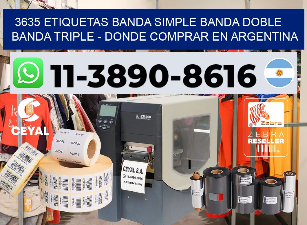 3635 etiquetas banda simple banda doble banda triple – Donde Comprar en Argentina
