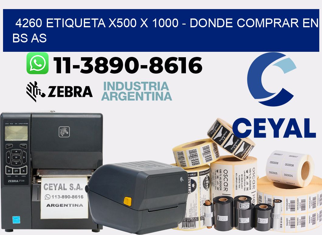 4260 etiqueta x500 x 1000 - Donde Comprar en bs as