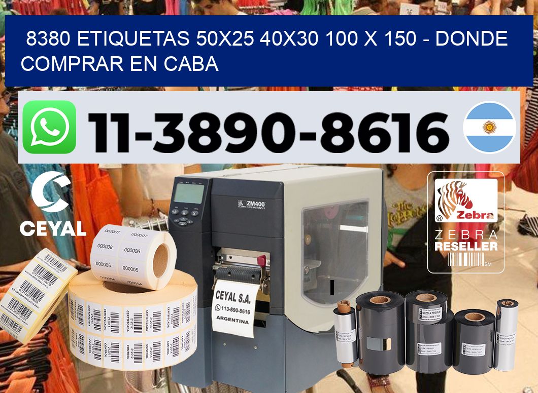 8380 etiquetas 50×25 40×30 100 x 150 – Donde Comprar en Caba
