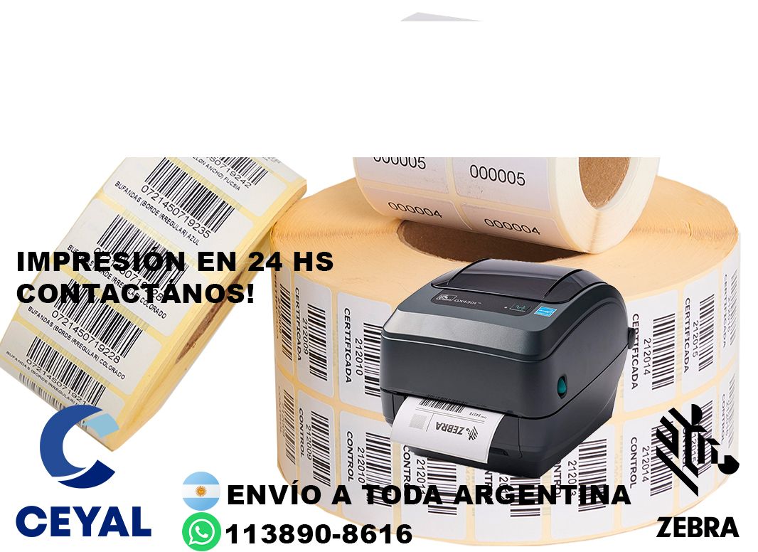 Donde Comprar etiquetas 56 x 73 en AGRONOMIA? Buenos Aires - Stock permanente