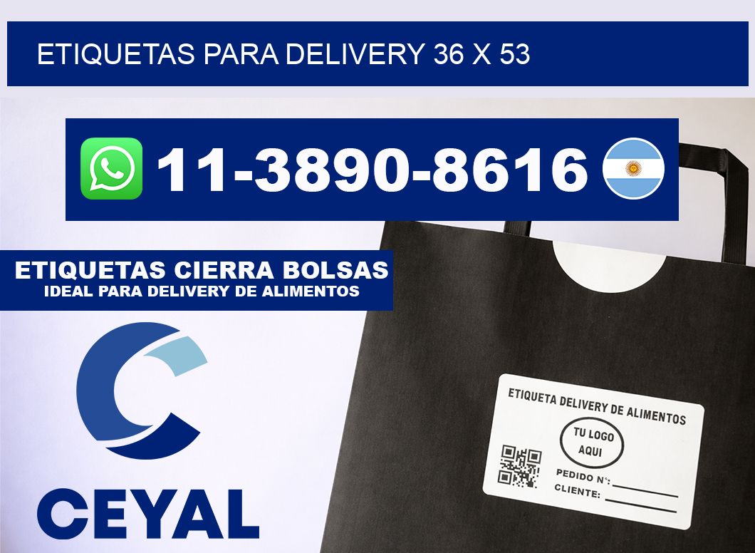 ETIQUETAS PARA DELIVERY 36 x 53