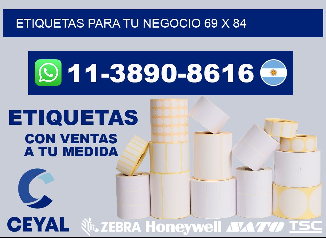 Etiquetas para tu negocio 69 x 84