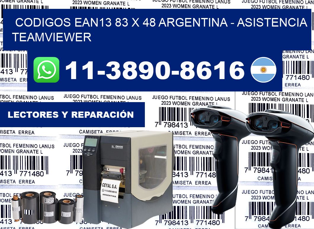 codigos ean13 83 x 48 argentina – asistencia teamviewer