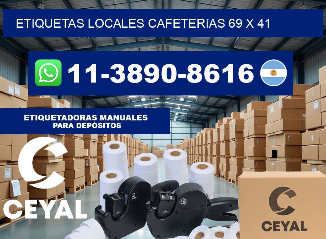 etiquetas locales cafeterías 69 x 41