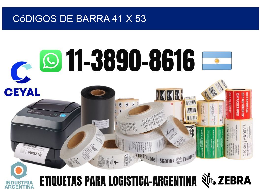 códigos de barra 41 x 53