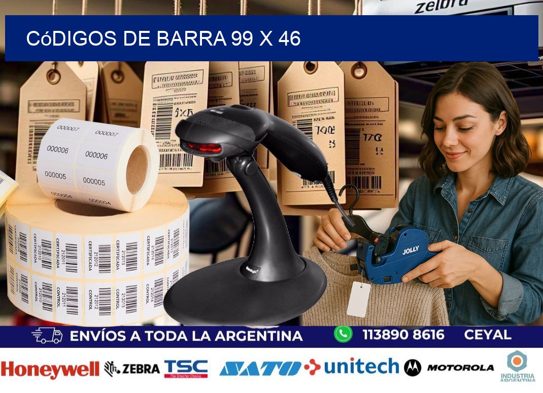 códigos de barra 99 x 46