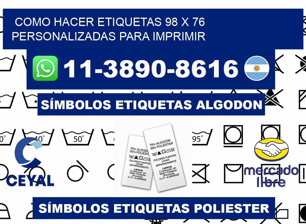 como hacer etiquetas 98 x 76 personalizadas para imprimir