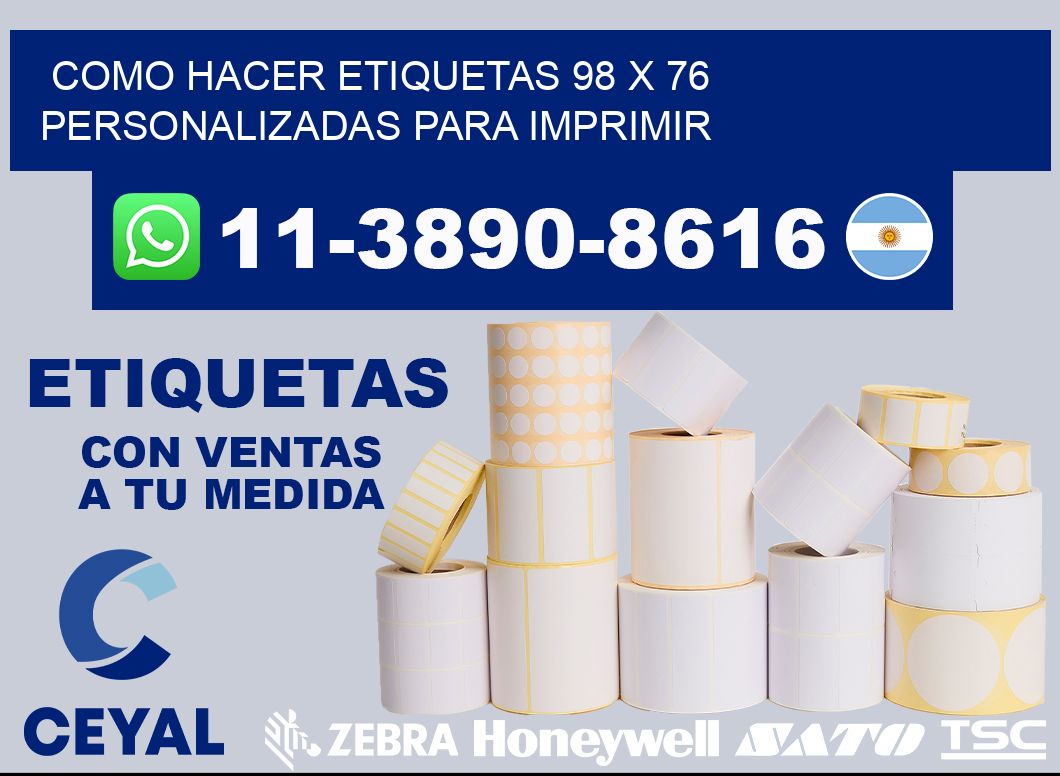 como hacer etiquetas 98 x 76 personalizadas para imprimir