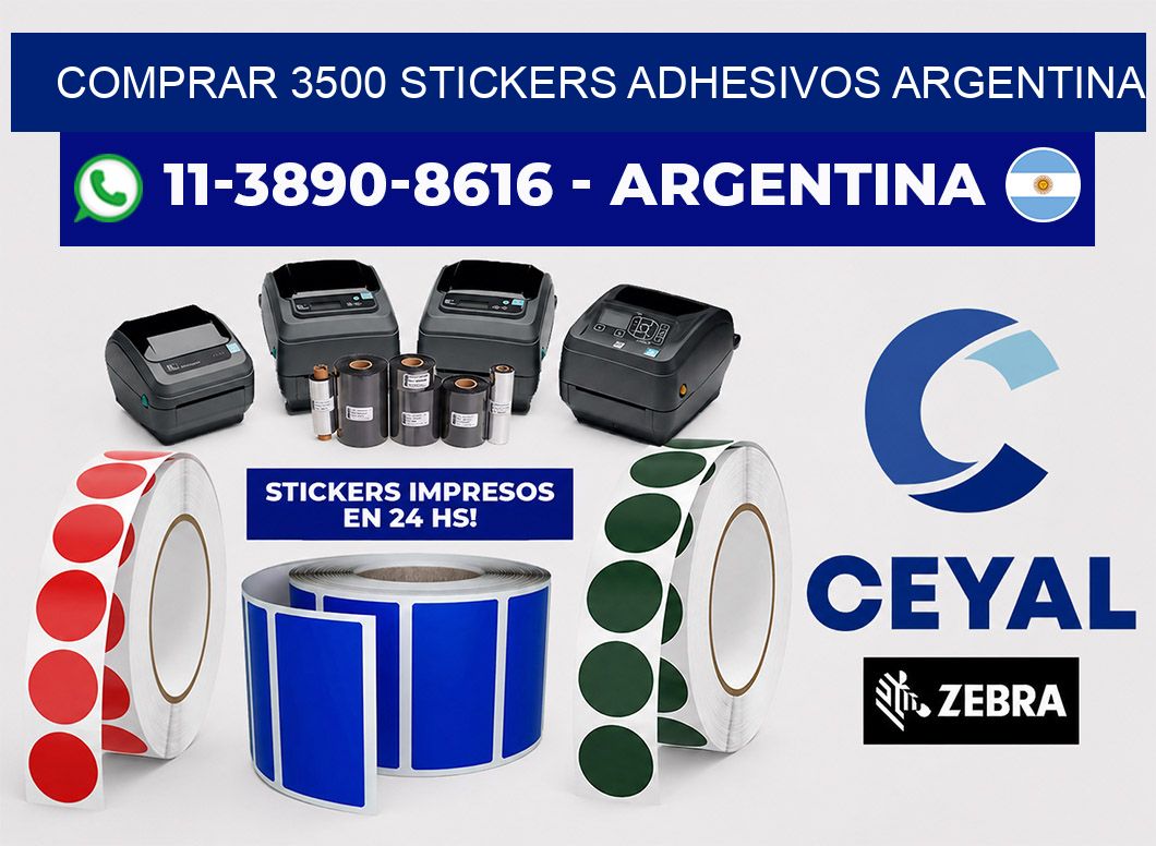 comprar 3500 stickers adhesivos argentina