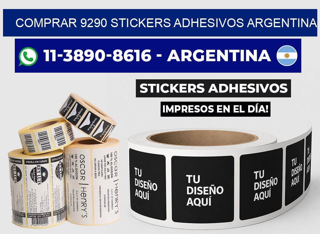comprar 9290 stickers adhesivos argentina
