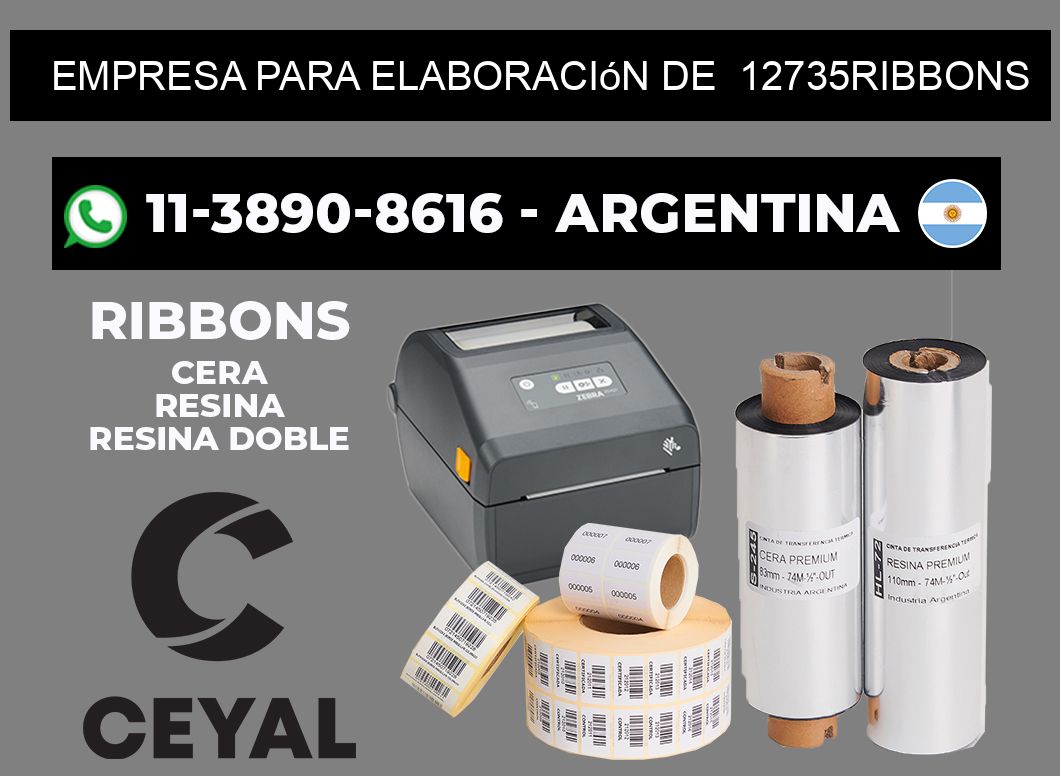 empresa para elaboración de 12735ribbons