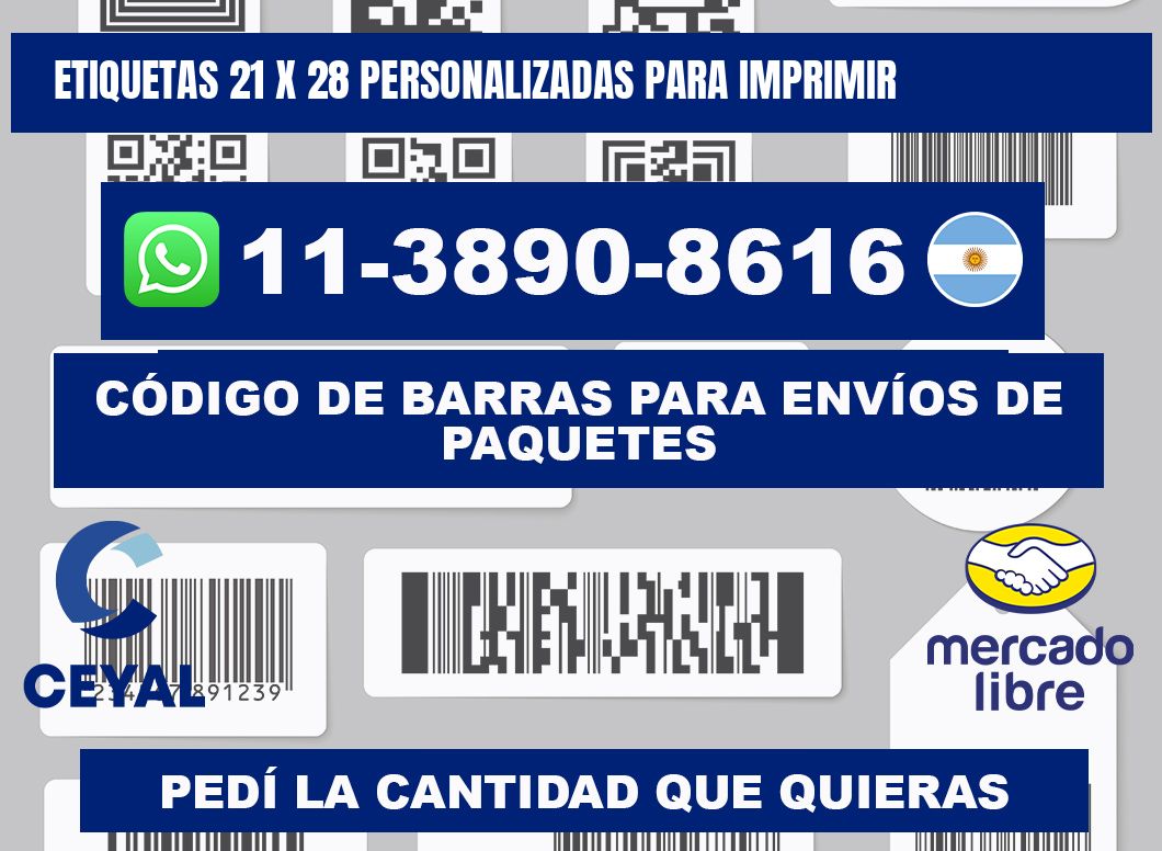 etiquetas 21 x 28 personalizadas para imprimir