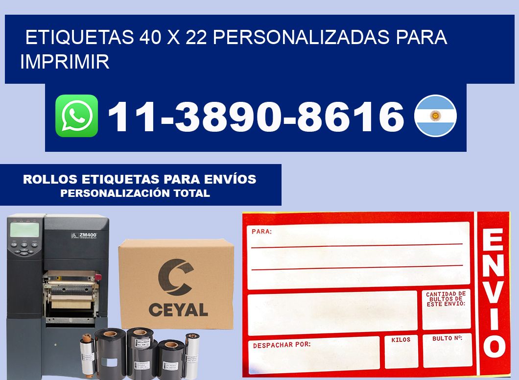 etiquetas 40 x 22 personalizadas para imprimir