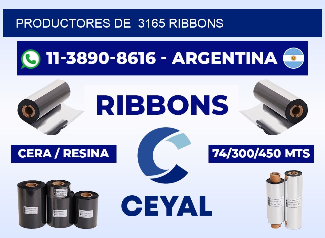 productores de 3165 ribbons