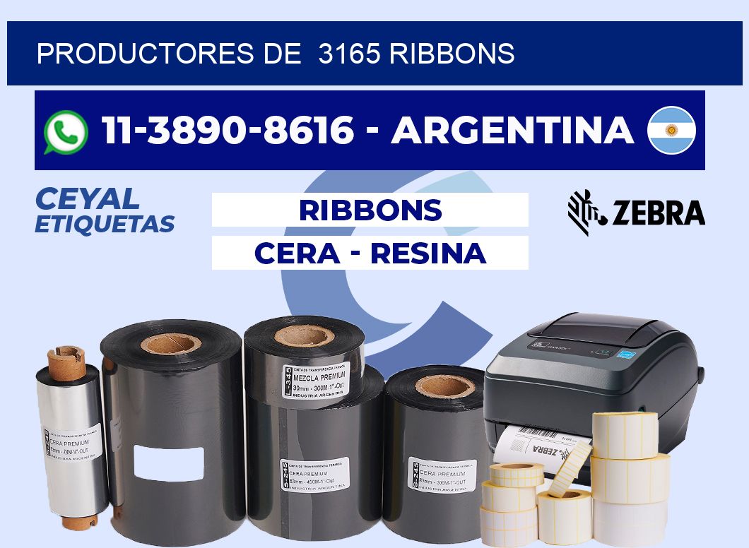 productores de  3165 ribbons