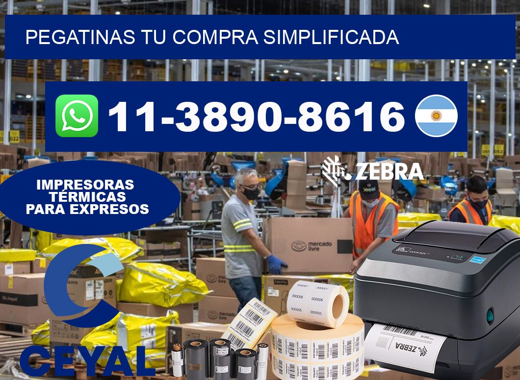 PEGATINAS Tu compra simplificada