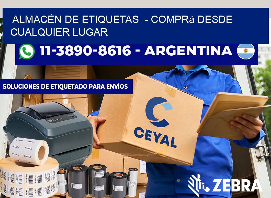 ALMACÉN DE ETIQUETAS - Comprá desde cualquier lugar