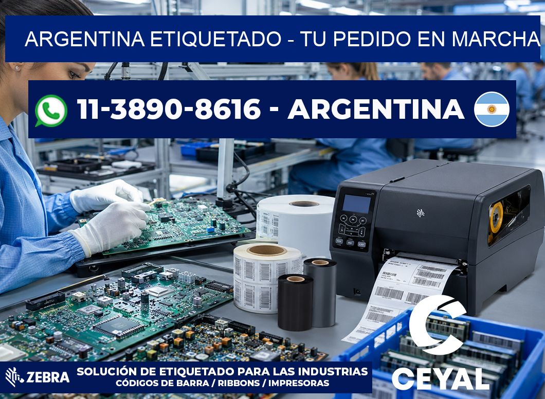 ARGENTINA ETIQUETADO - Tu pedido en marcha