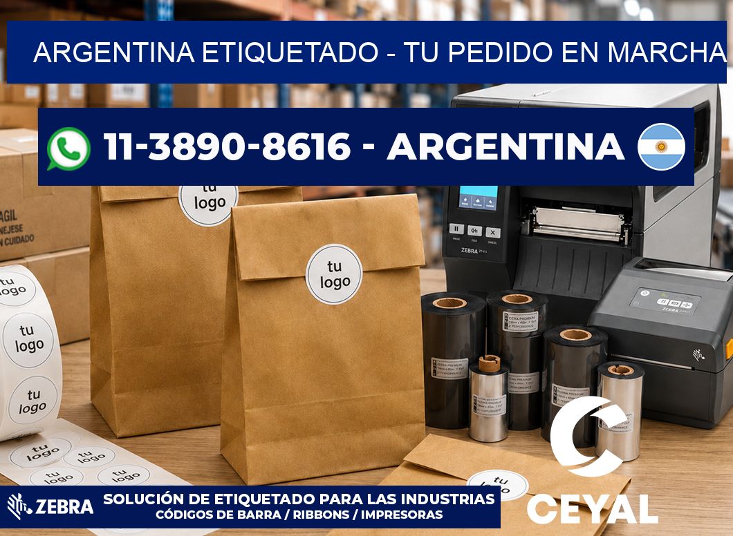 ARGENTINA ETIQUETADO – Tu pedido en marcha