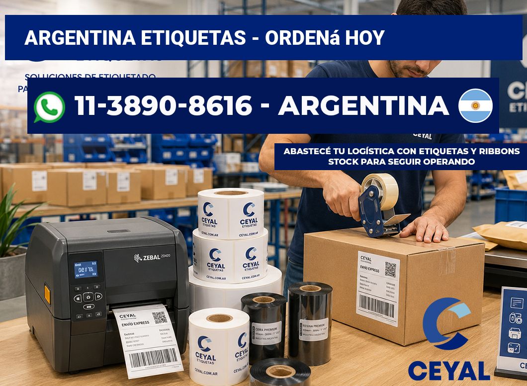 ARGENTINA ETIQUETAS – Ordená hoy