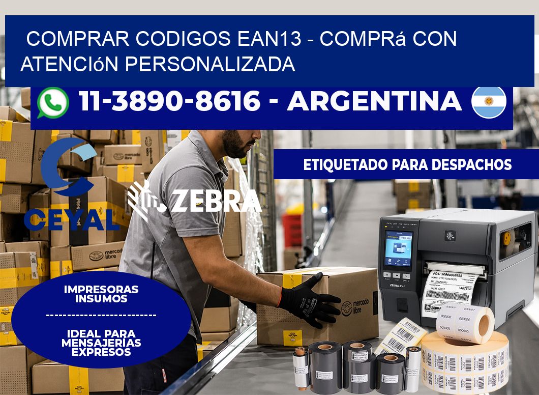 COMPRAR CODIGOS EAN13 - Comprá con atención personalizada