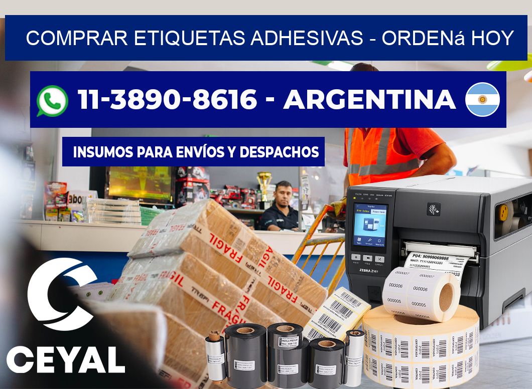 COMPRAR ETIQUETAS ADHESIVAS - Ordená hoy