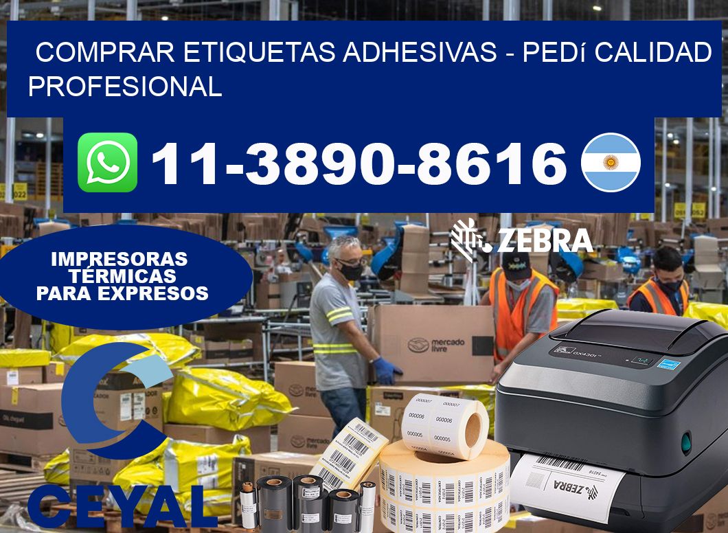 COMPRAR ETIQUETAS ADHESIVAS - Pedí calidad profesional