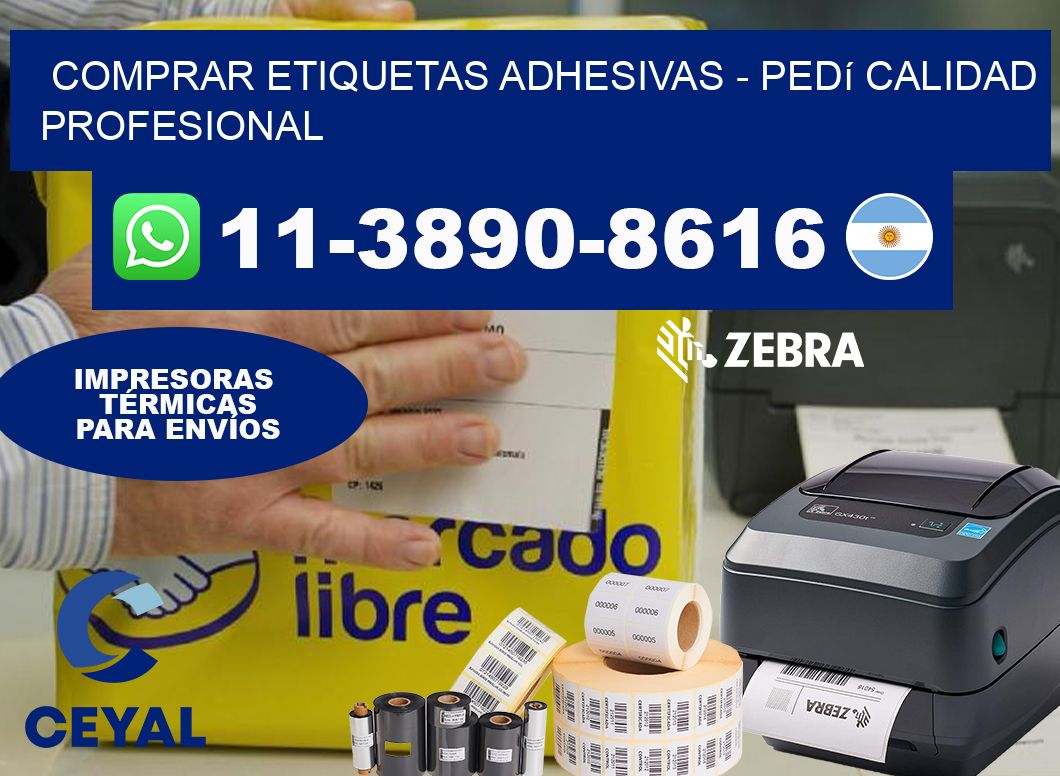COMPRAR ETIQUETAS ADHESIVAS – Pedí calidad profesional