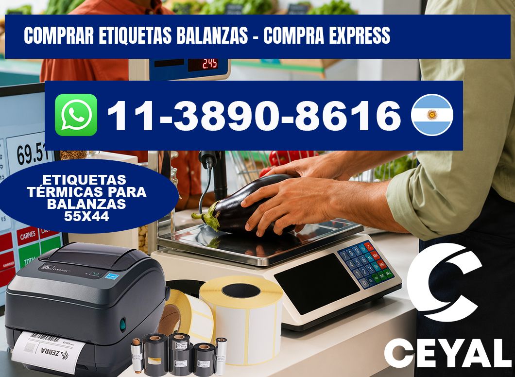 COMPRAR ETIQUETAS BALANZAS - Compra express