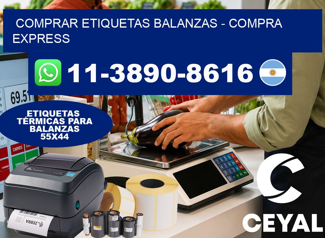 COMPRAR ETIQUETAS BALANZAS - Compra express