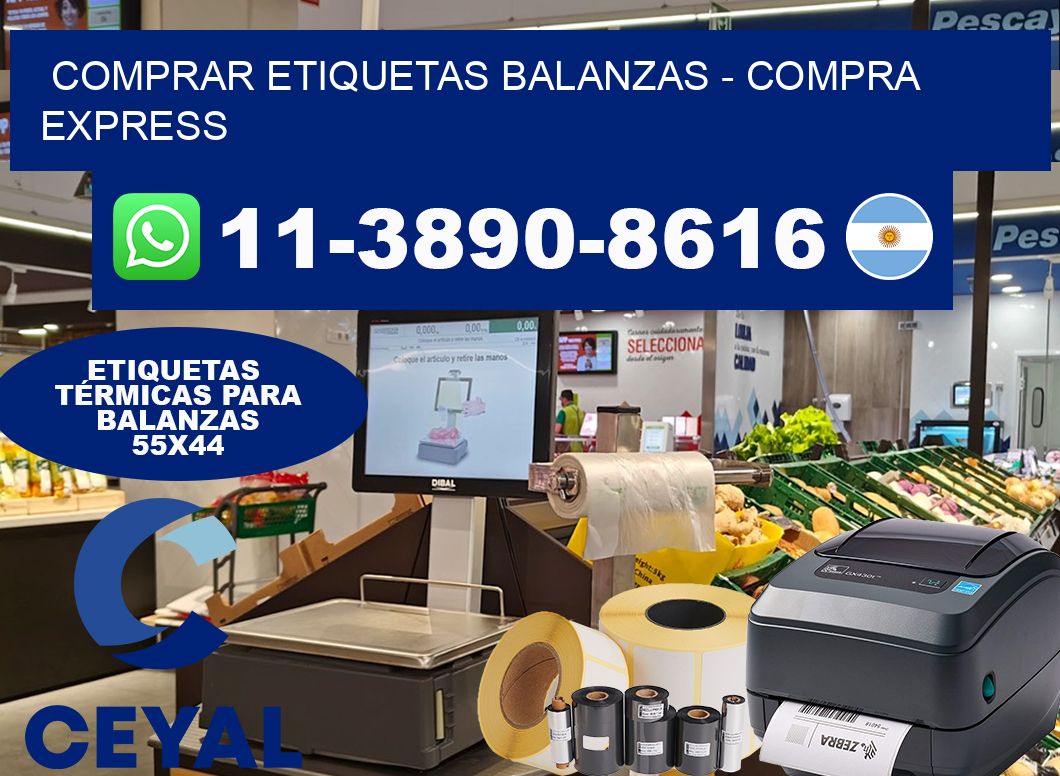 COMPRAR ETIQUETAS BALANZAS – Compra express