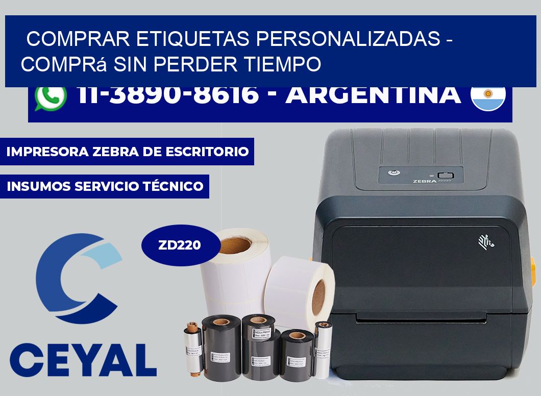 COMPRAR ETIQUETAS PERSONALIZADAS - Comprá sin perder tiempo