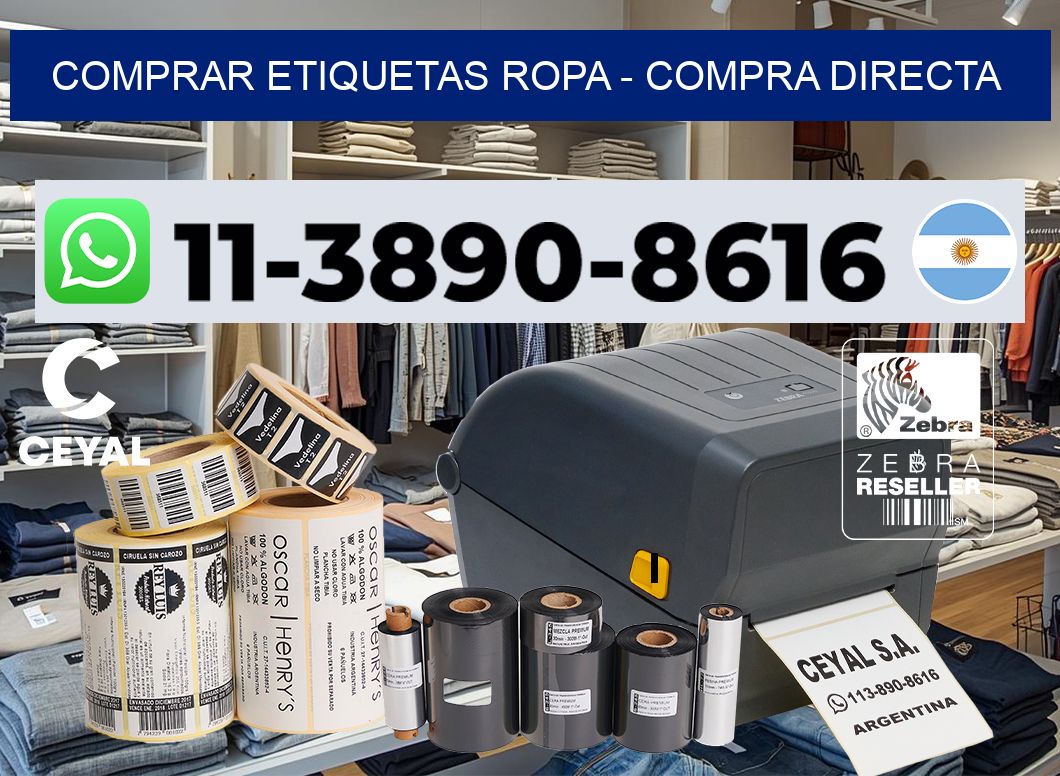 COMPRAR ETIQUETAS ROPA - Compra directa