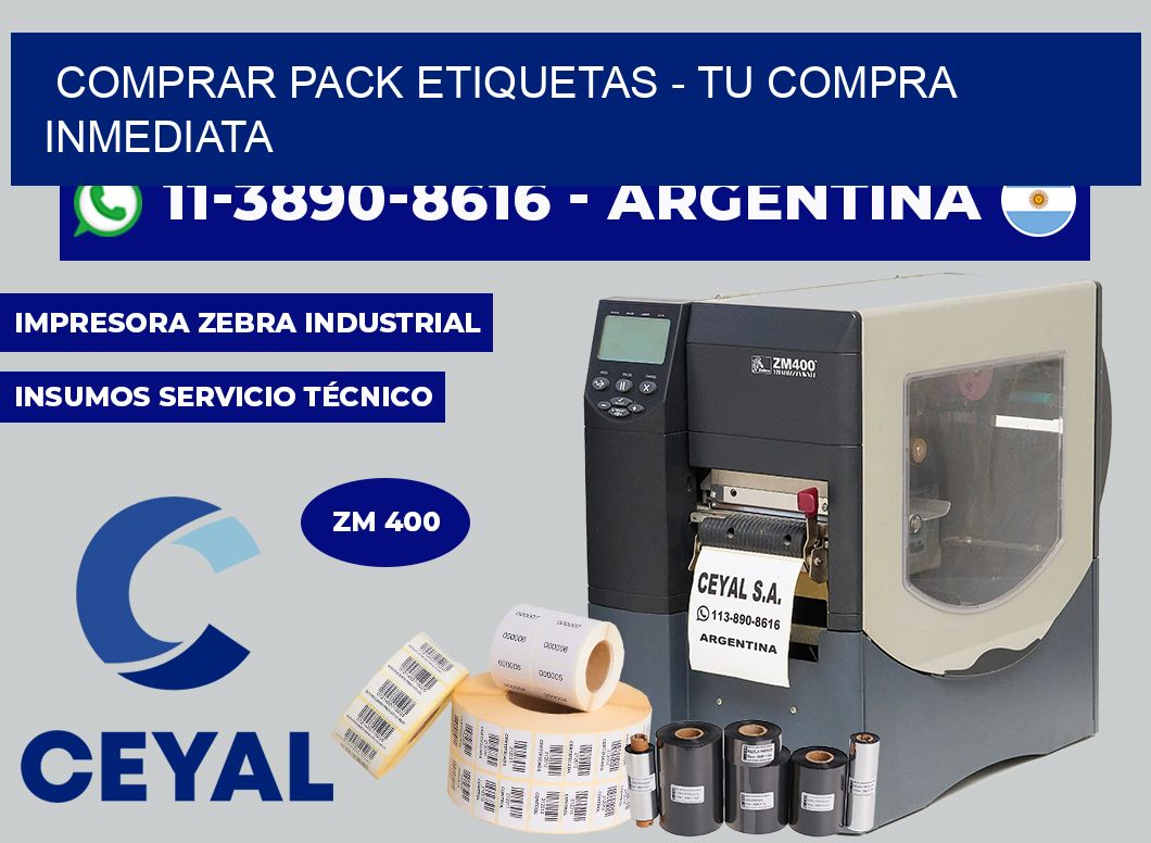 COMPRAR PACK ETIQUETAS - Tu compra inmediata
