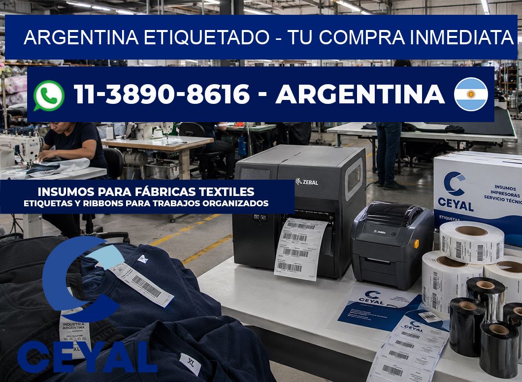 ARGENTINA ETIQUETADO – Tu compra inmediata