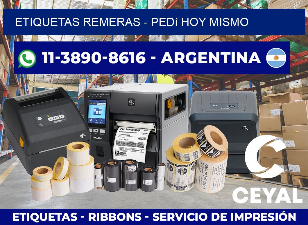 Etiquetas Remeras – Pedí hoy mismo