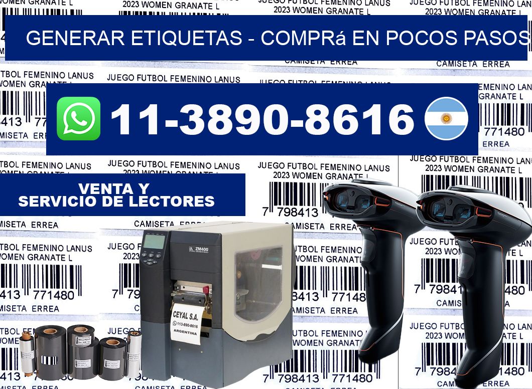GENERAR ETIQUETAS - Comprá en pocos pasos