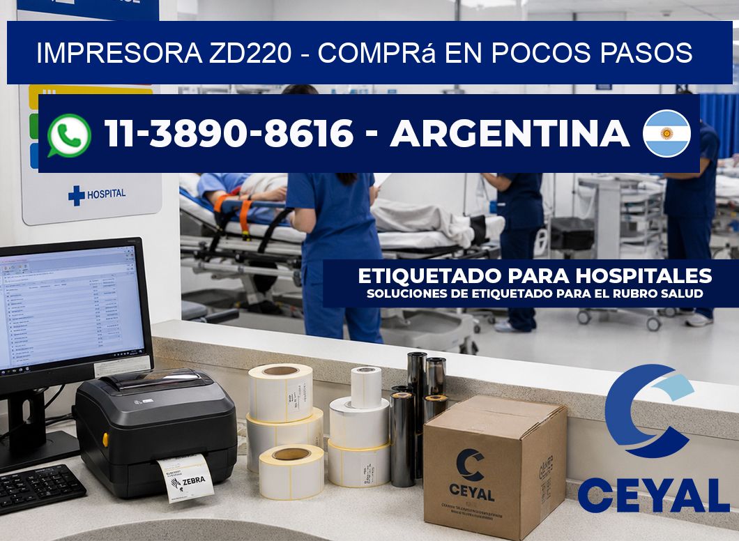 IMPRESORA ZD220 – Comprá en pocos pasos