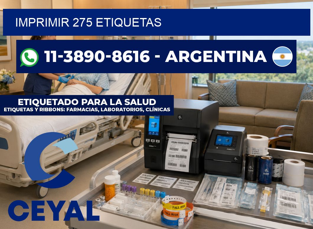 IMPRIMIR 275 ETIQUETAS