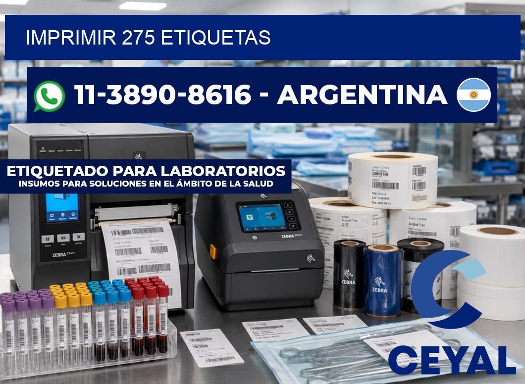 IMPRIMIR 275 ETIQUETAS
