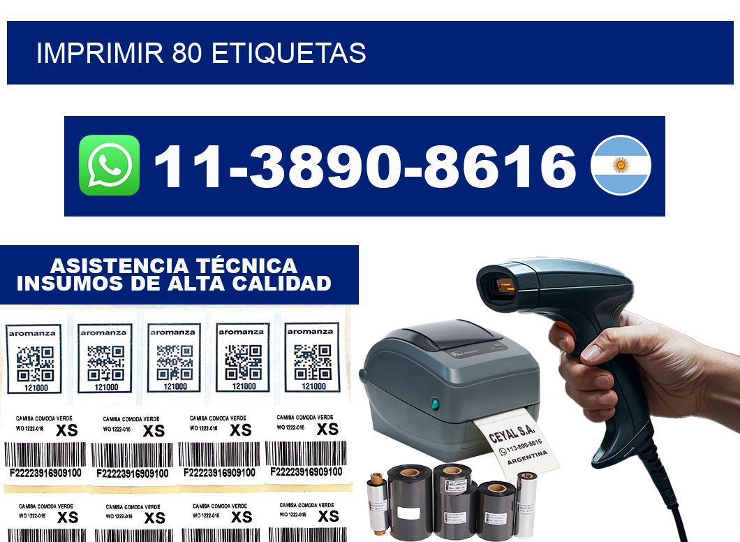 IMPRIMIR 80 ETIQUETAS