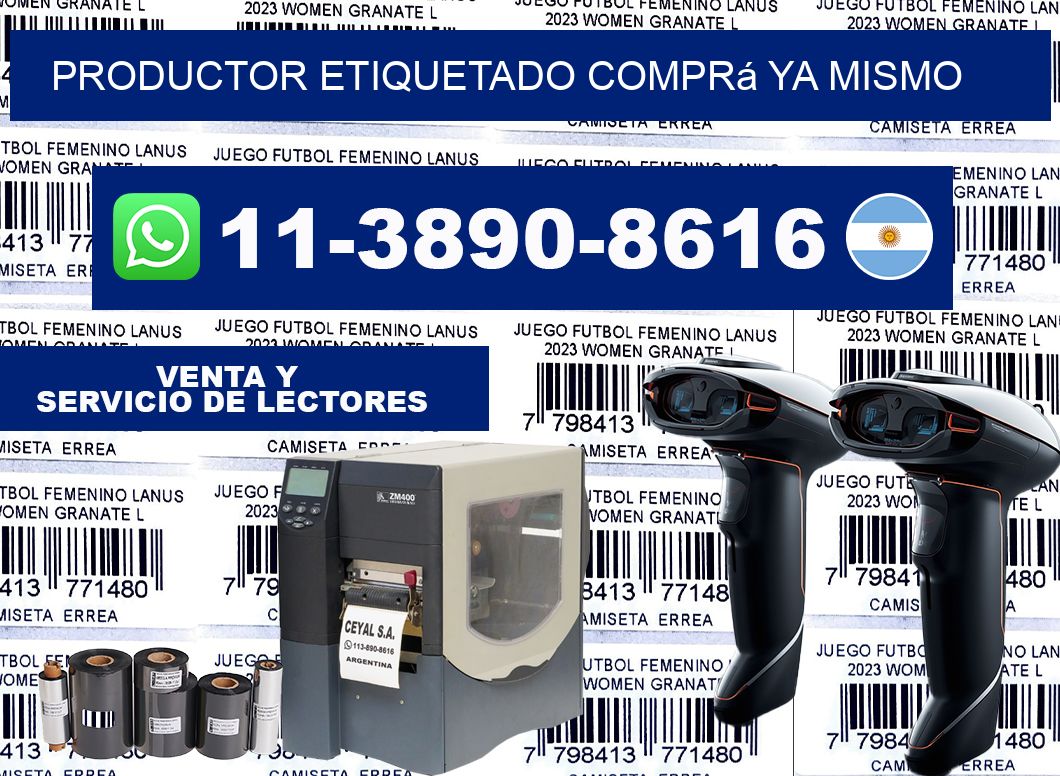 PRODUCTOR ETIQUETADO Comprá ya mismo