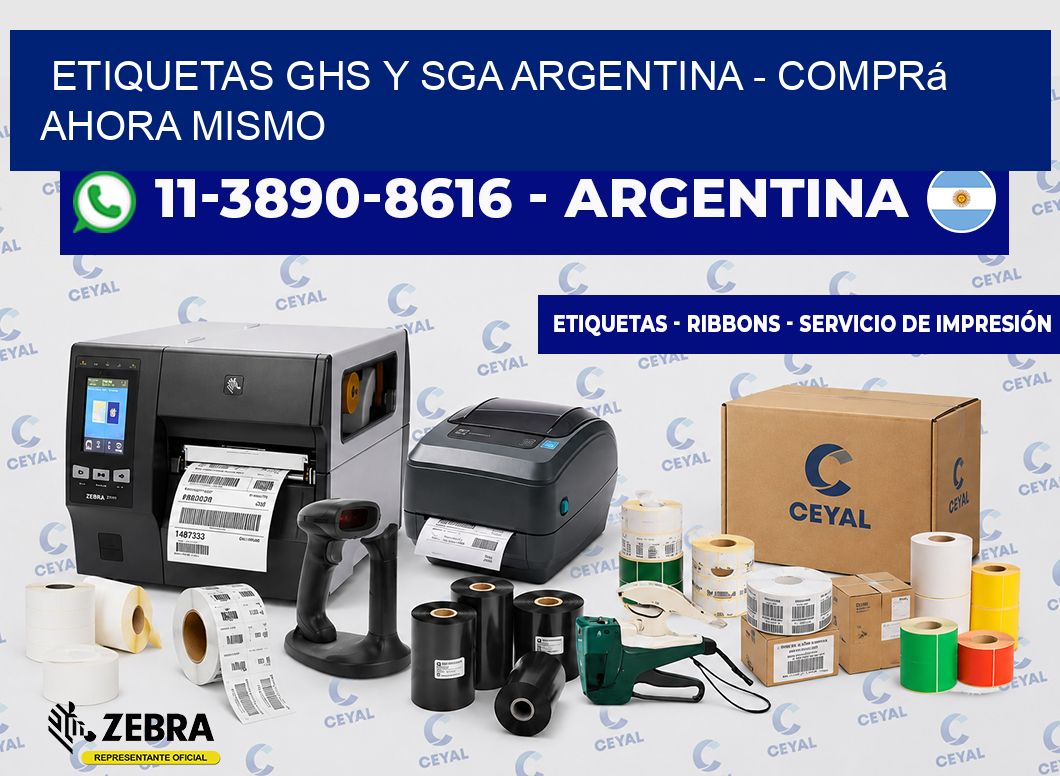 ETIQUETAS GHS Y SGA ARGENTINA - Comprá ahora mismo