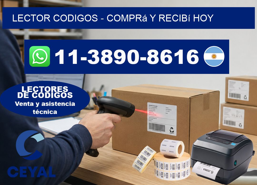LECTOR CODIGOS - Comprá y recibí hoy