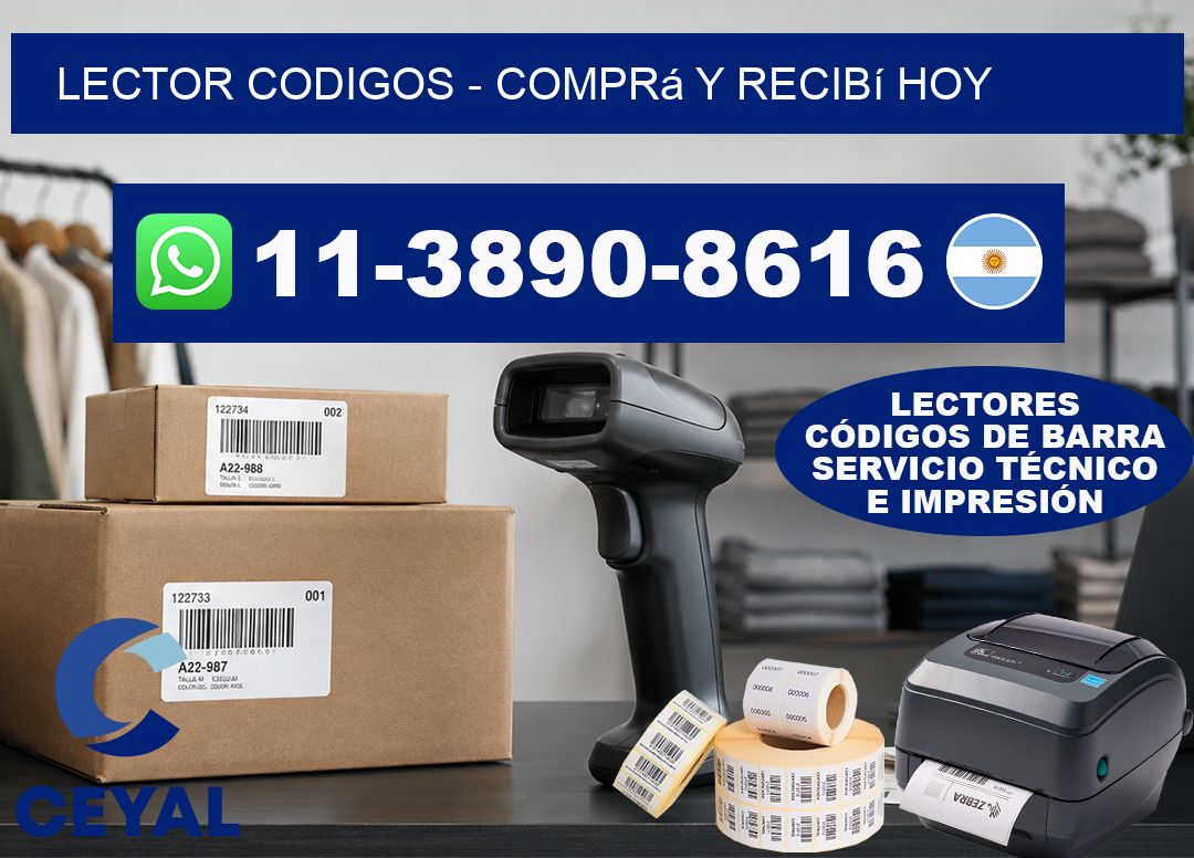 LECTOR CODIGOS - Comprá y recibí hoy