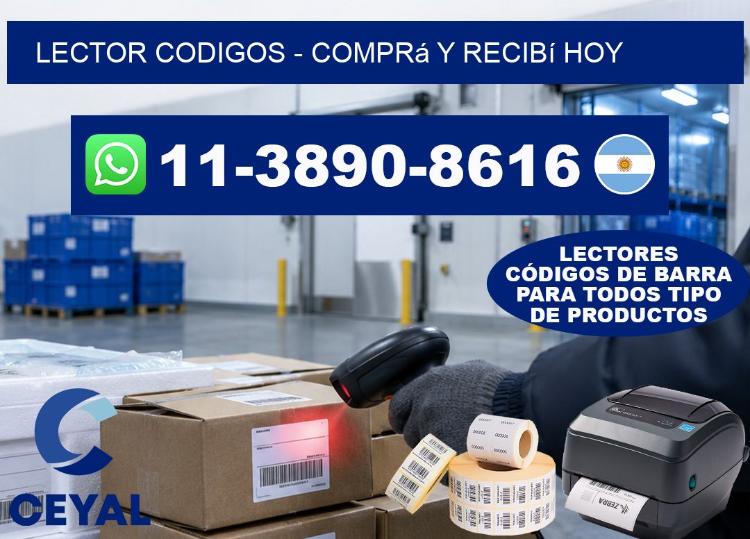 LECTOR CODIGOS – Comprá y recibí hoy