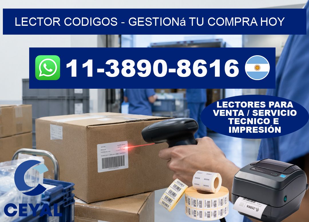 LECTOR CODIGOS - Gestioná tu compra hoy