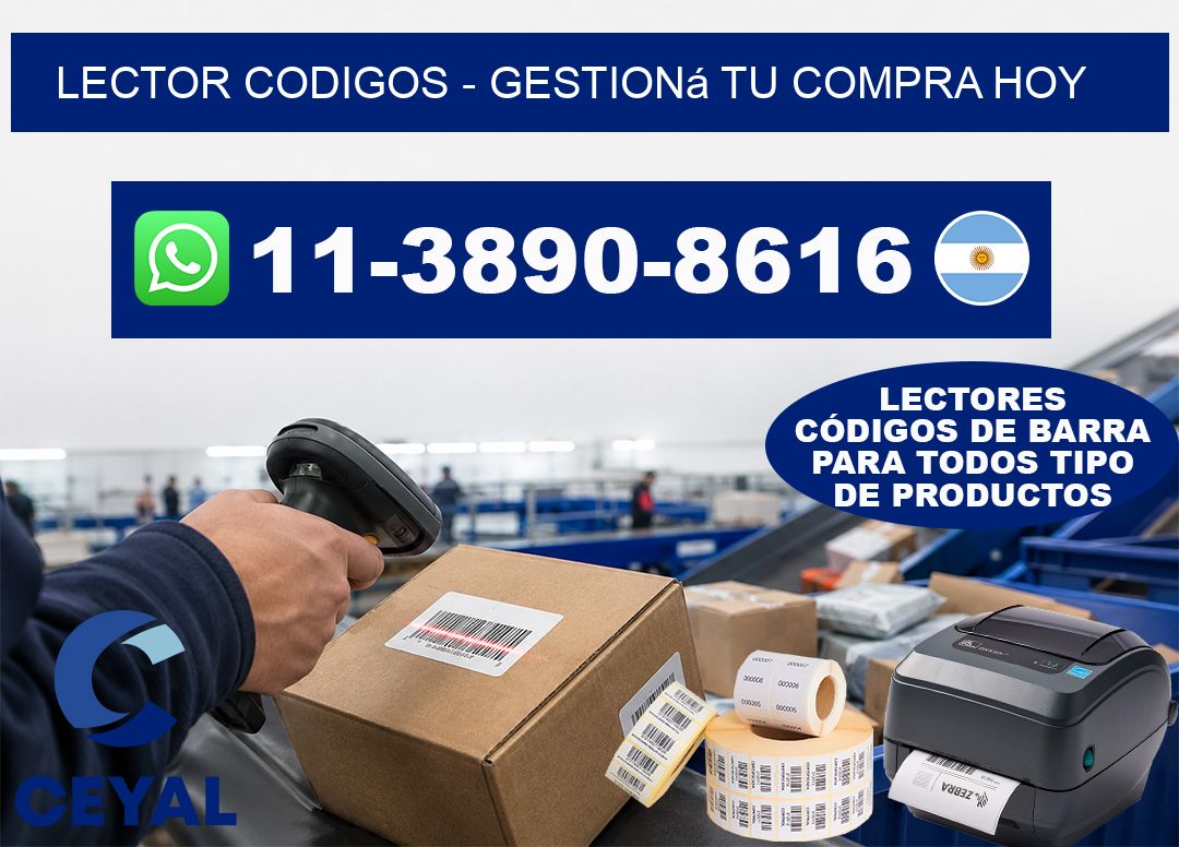 LECTOR CODIGOS - Gestioná tu compra hoy